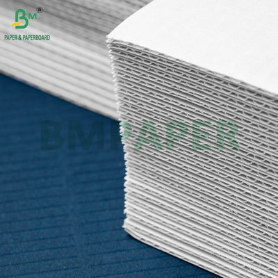 2 couches 3 couches de carton ondulé blanc 100g + 100g + 100g E F Flûte pour boîte de colis