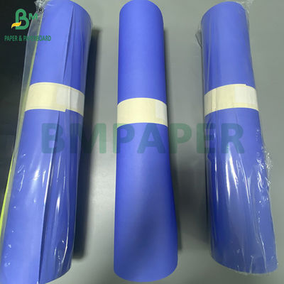 80 grammes de rouleaux de papier numériques en format large couleur violette bleu 35 &quot; x 300 pieds