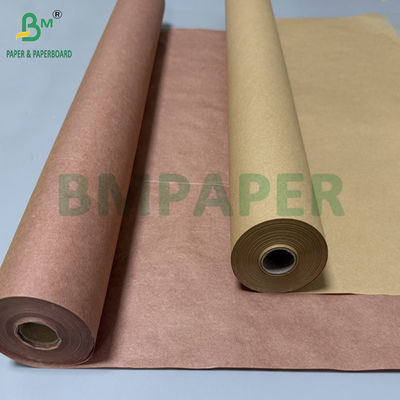 Rouleau de papier de boucherie marron rose congélateur papier d'emballage de viande taille personnalisée largeur 24 pouces