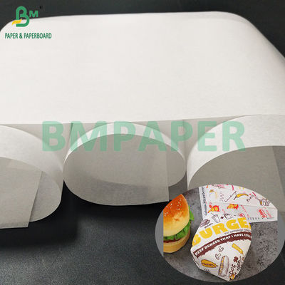 40 grammes de papier d'emballage de hamburger à l'épreuve de la graisse