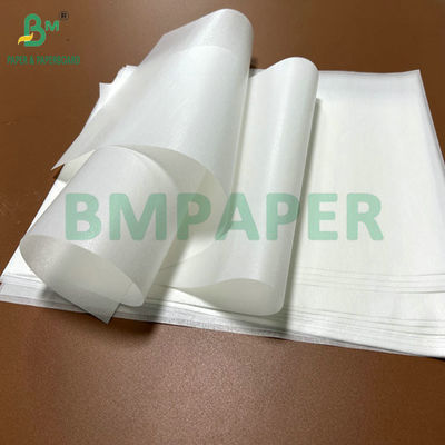 11&quot; x 17&quot; 30 grammes 40 grammes de papier vitreux blanchi pour l'emballage des aliments cuits