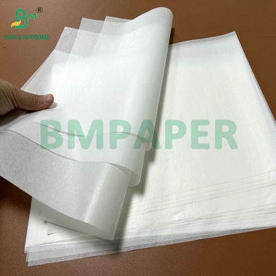 11&quot; x 17&quot; 30 grammes 40 grammes de papier vitreux blanchi pour l'emballage des aliments cuits