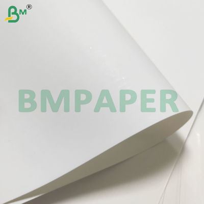 100-400 Um Recycler du papier de pierre recouvert à double face imperméable à l'eau