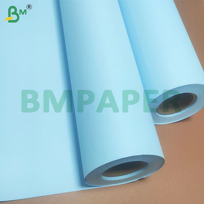 80 GSM CAD Double Size Blue Bond Paper Roll pour le dessin d'ingénierie