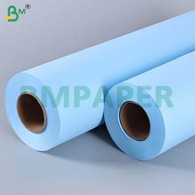 80 GSM CAD Double Size Blue Bond Paper Roll pour le dessin d'ingénierie
