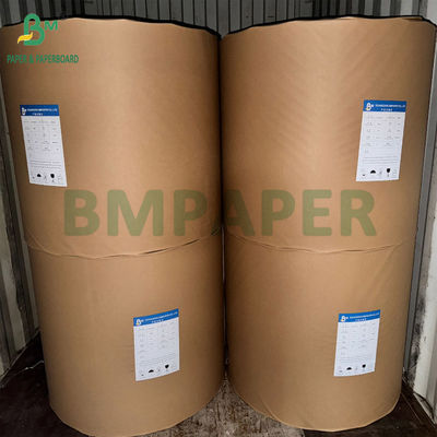 Carton Kraft 320g + 20g PE papier de tasse de nourriture brun naturel 32" bobines 3 "noyau 32 1 mètre de diamètre extérieur