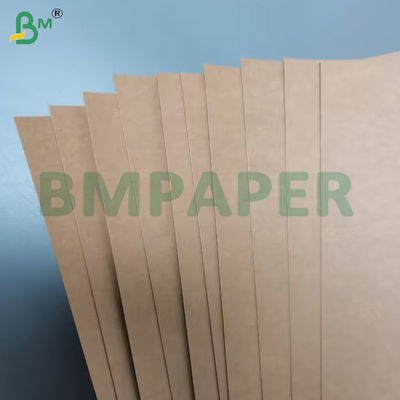 360g + 20g Brown Single Side PE Coated Cup Base Paper de qualité alimentaire Pour les produits alimentaires