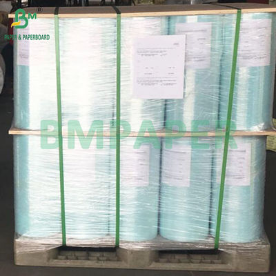 40 à 60 grammes de papier vitreux brillant d'un côté pour le dos de l'étiquette