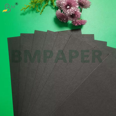 800gm Cadre photo en papier noir en bois vierge recouvert à double face