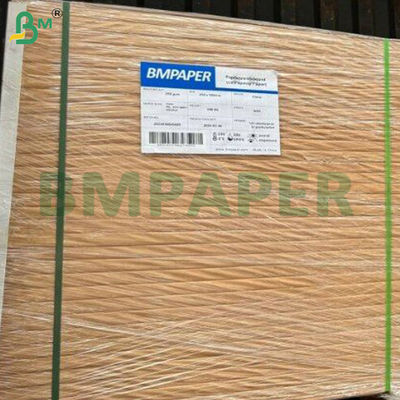 1 mm de carton de papier noir recouvert de bonne dureté pour sac de magasinage