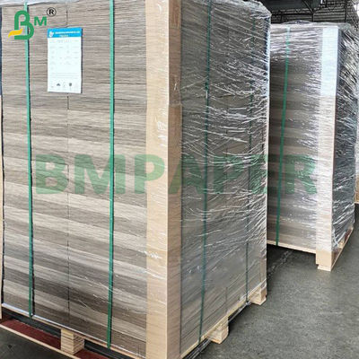 2 mm de papier en carton duplex revêtu de carton blanc avec feuilles grises