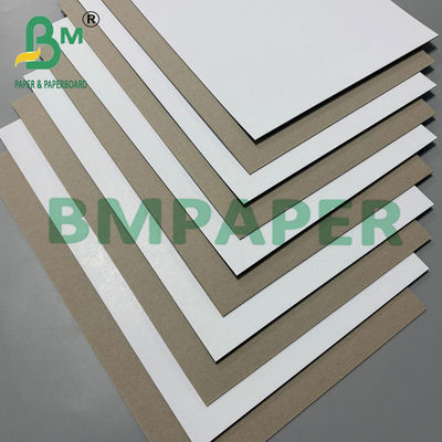 2 mm de carton blanc recouvert avec dos gris papier double 70 * 100cm