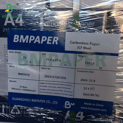 CB CFB CF 75grs Lettres numériques en papier sans carbone Taille 8,5 x 11 pouces