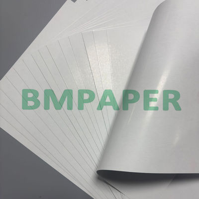 300gm papier à noyau bleu à double face enduit de carton brillant à gratter