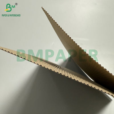90 gm + 90 gm 2 rouleaux de papier ondulé brun plié de 100 cm x 50 m rouleaux à une seule face polyvalents