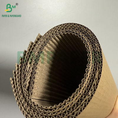 90 gm + 90 gm 2 rouleaux de papier ondulé brun plié de 100 cm x 50 m rouleaux à une seule face polyvalents