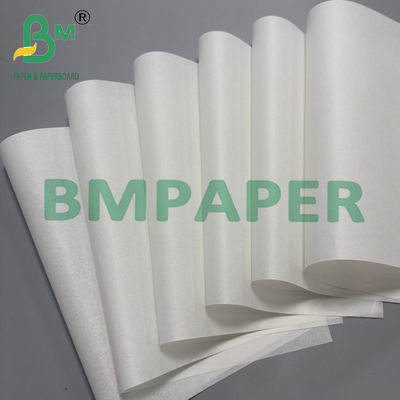 38 grammes de papier blanc résistant à la graisse de qualité alimentaire résistant aux températures élevées 80 * 110 cm