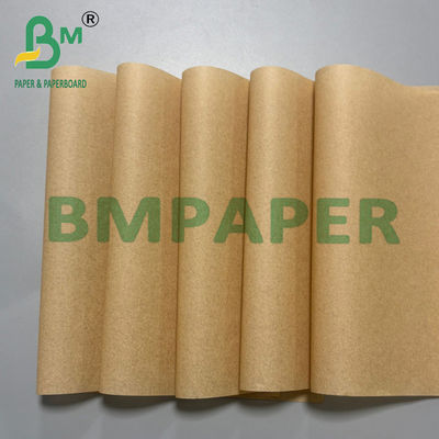 38g de papier brun inoxydable 100% pâte vierge en carton d'emballage ciré