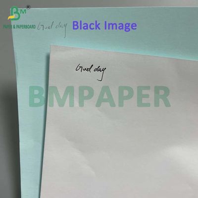 Image en noir 21lb Feuille de papier sans carbone Blanc Canari Rose 57 x 87cm