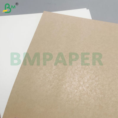 Feuilles de papier en PE revêtues d'une rigidité élevée, résistantes aux fuites, pour les contenants alimentaires