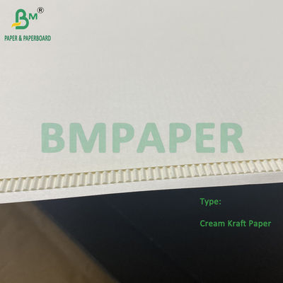 F Carton à flûte 1 mm - 1,2 mm Carton ondulé à la crème blanche pour boîte cosmétique Intérieur 800*1200