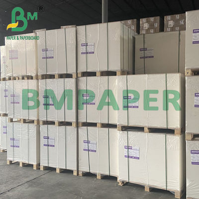 300 gm Papier d'art C2S blanc non blanchi pour feuilles d'emballage artisanal