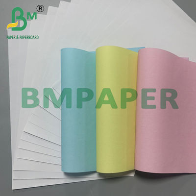 60 g de feuilles de papier de copie sans carbone couleur 100% pâte de bois vierge NCR