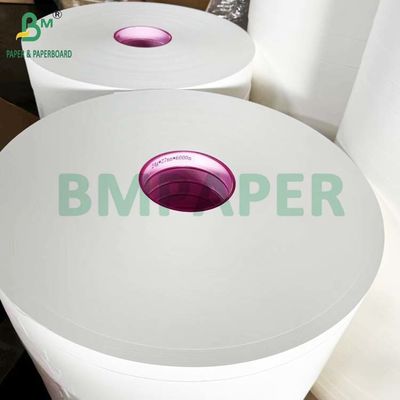 34 mm x 6000 m Rouleau de papier MG blanc 25 g 26 g Pour emballer des pailles en plastique