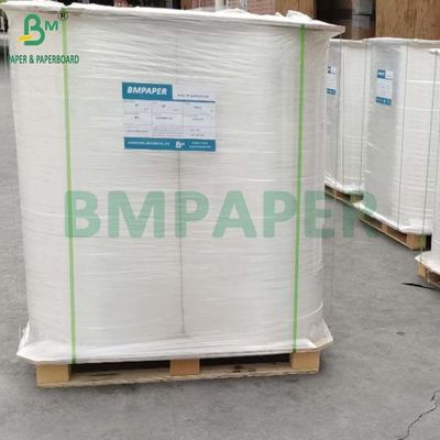 34 mm x 6000 m Rouleau de papier MG blanc 25 g 26 g Pour emballer des pailles en plastique