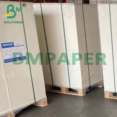 250 gm Papier recouvert à double face blanc non blanchi pour feuilles d'emballage artisanales