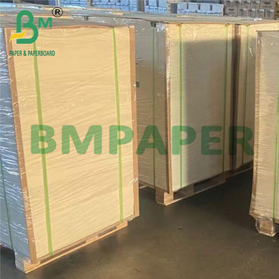 250 gm Papier recouvert à double face blanc non blanchi pour feuilles d'emballage artisanales