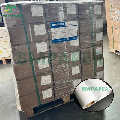80 grammes rouleau de papier graphique blanc 1220 mm large x 150 m long 3 " noyau emballage carton OEM