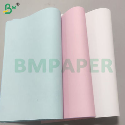 70 g de feuilles de papier polycolores sans carbone pour les reçus
