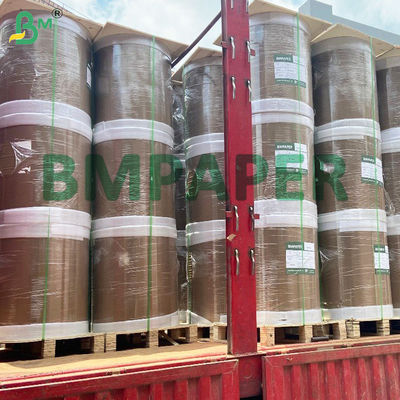 Papier polyester kraft blanc à une face de haute qualité pour emballage alimentaire