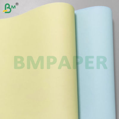 Recevables Feuille de papier de copie sans carbone avec image noir/bleu