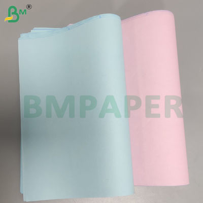 8.5*11 pouces Noir / Bleu Image CB Rouleaux de papier de copie sans carbone