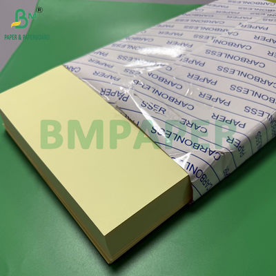 75 gr 78 gr Papier sans carbone CF Jaune CFB Lettres bleues Taille 216x279mm Image Noir