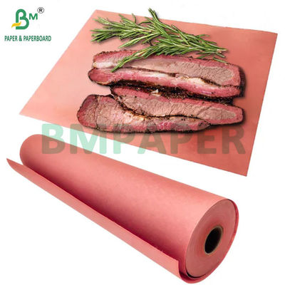 60 gm 65 gm Peach Butcher Paper papier d'emballage alimentaire pour BBQ