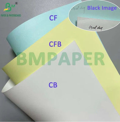 CB Blanc CFB Rose CF Jaune NCR Papier 60g 65g 75g pour l'impression de factures 3 fois