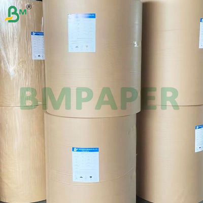 100% pâte à bois à haute rigidité rouleaux de papier kraft pour emballage et protection