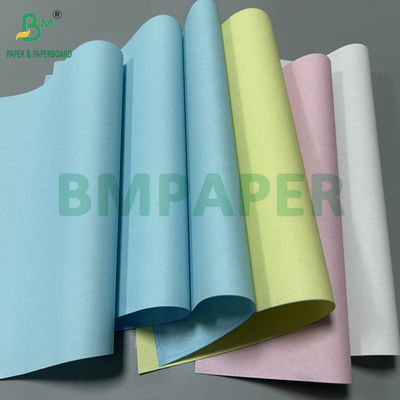 75 gr 21.6 x 27.9 cm NCR papier sans carbone avec CFB rose bleu jaune