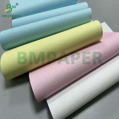 75 gr 21.6 x 27.9 cm NCR papier sans carbone avec CFB rose bleu jaune