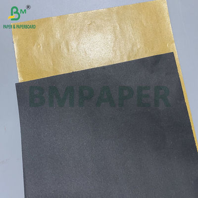 56 g de papier de protection pour sac à fruits de couleur jaune avec noir à l'intérieur 370 mm