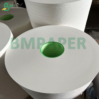 Logo personnalisé imprimé Biodégradable 28 grammes de papier de paille blanc de qualité alimentaire pour emballage individuel de paille de boisson