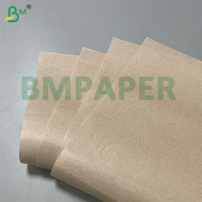 Papier d'emballage de fruits écologique de 30 grammes en rouleau de tissu brun recyclé pour emballage de fruits