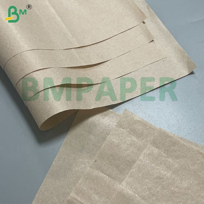 Papier d'emballage de fruits écologique de 30 grammes en rouleau de tissu brun recyclé pour emballage de fruits