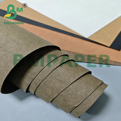 0.3 mm 0,7 mm Brown léger Durable Reusable Kraft Tex Paper Pour le stockage des aliments