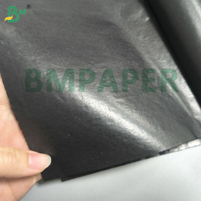 30 gm Papier noir brillant à face unique pour sac de protection des fruits Couche intérieure
