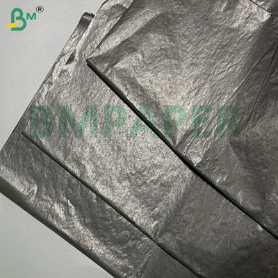 30gm sac de protection de mangue noire brillante papier à côté unique couche intérieure brillante pour le rouleau de couverture de fruits à l' épreuve du soleil