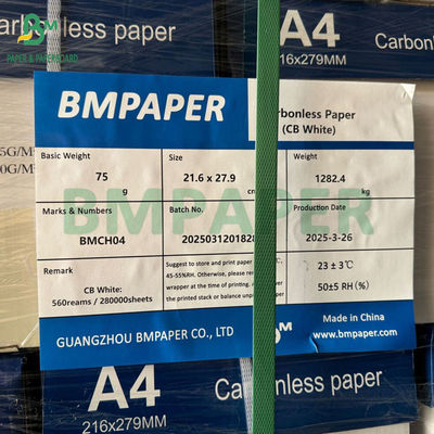 CB Blanc CF Bleu CFB Rose 75GSM NCR papiers 500 feuilles par paquet 8.5 x 14 pouces